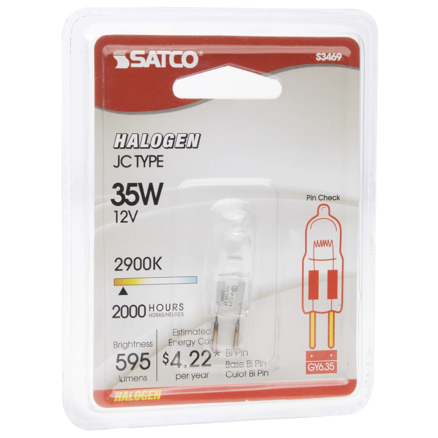 35W 35T4 MINI BI-PIN - S3469