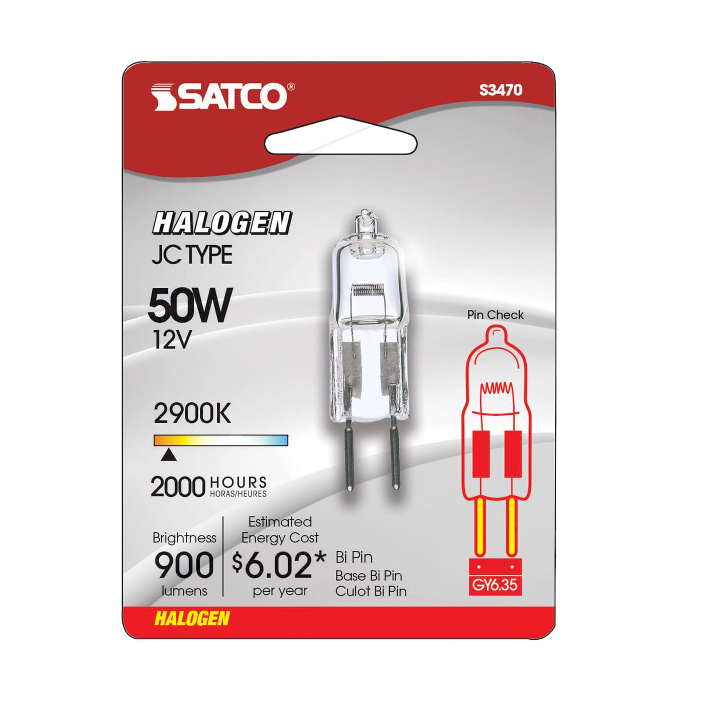 50W 50T4 MINI BI-PIN - S3470