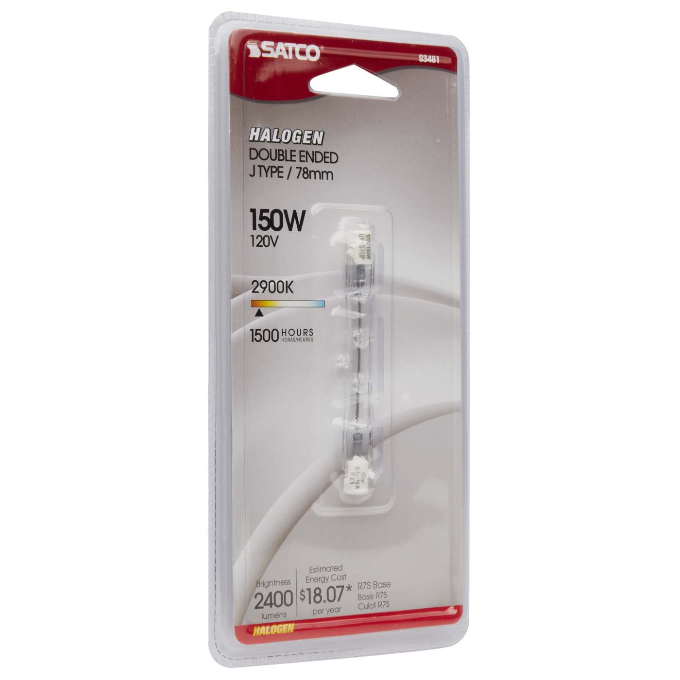 150T3Q/CL/S 78MM CARDED 120V - S3481