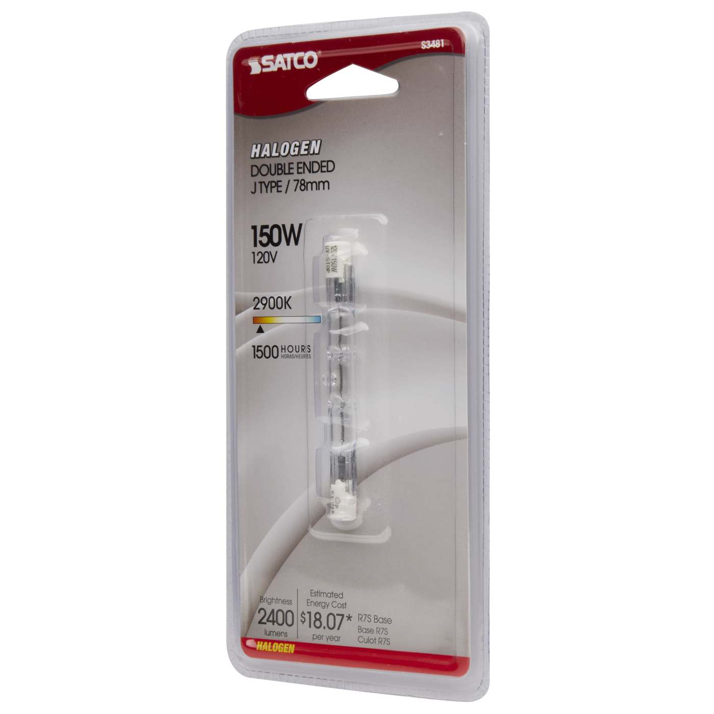 150T3Q/CL/S 78MM CARDED 120V - S3481