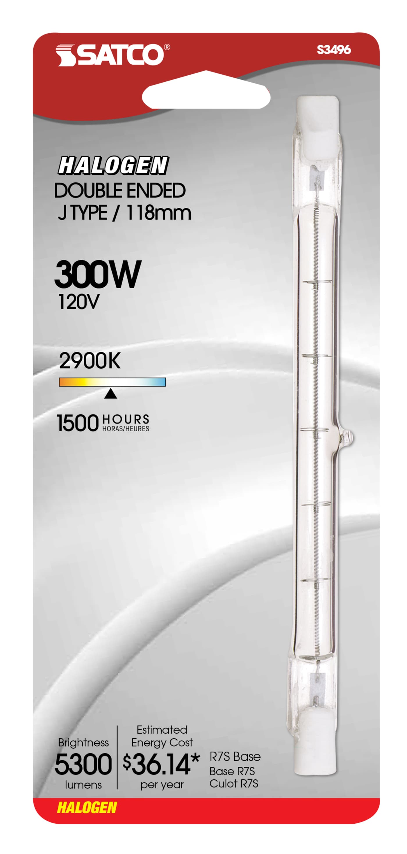 300T3Q/CL/L 118MM CARDED 120V - S3496