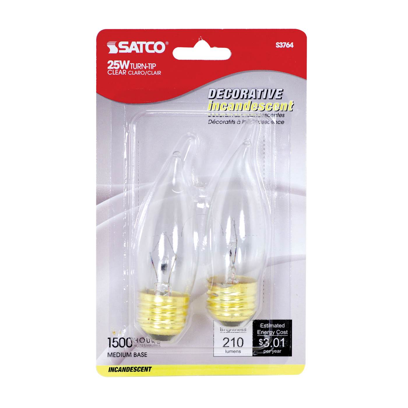 25W TT STD CLR - S3764