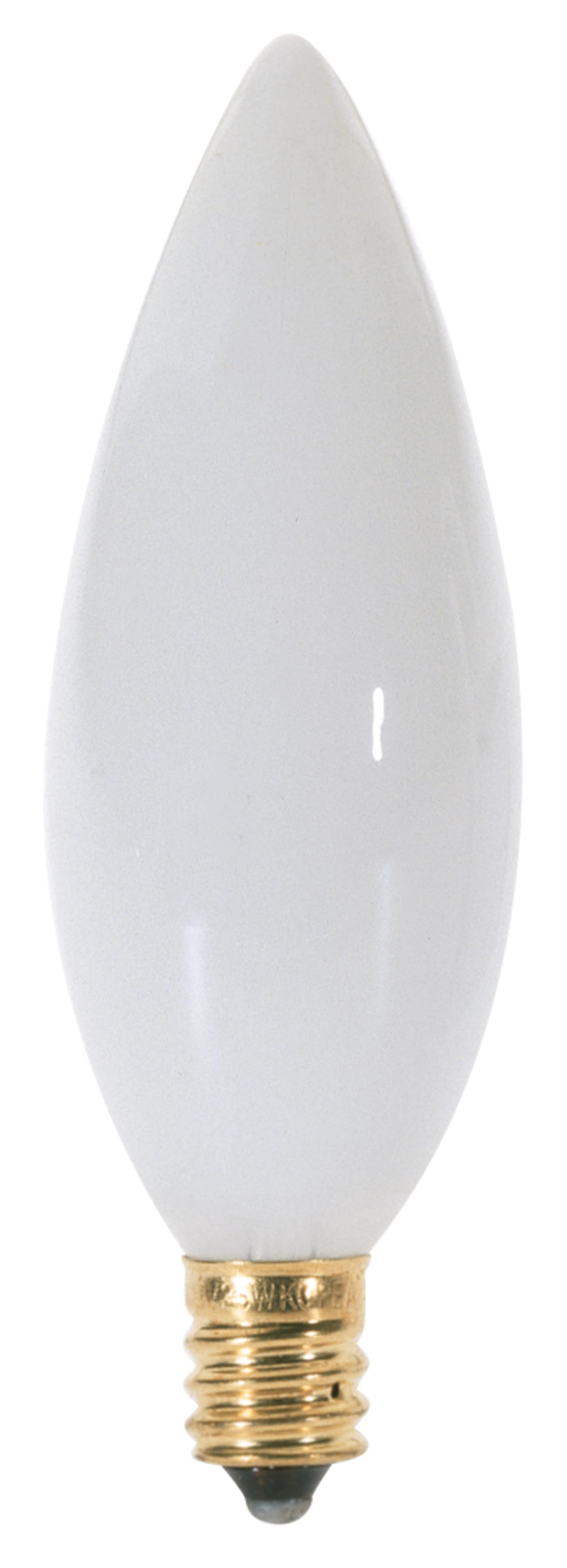 40W TORP CAND WHT - S3789