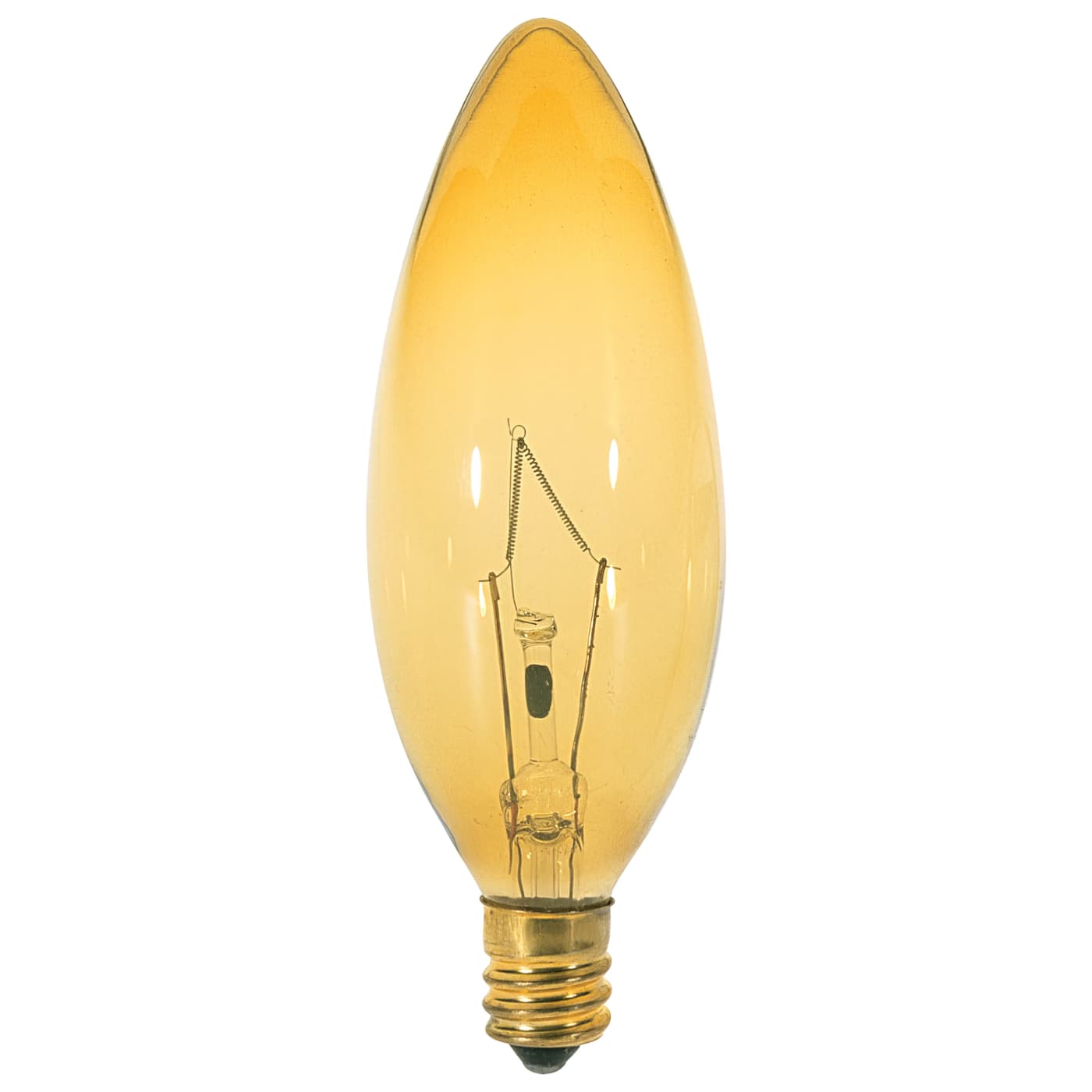 40W TORP CAND TRANS AMBER - S3818
