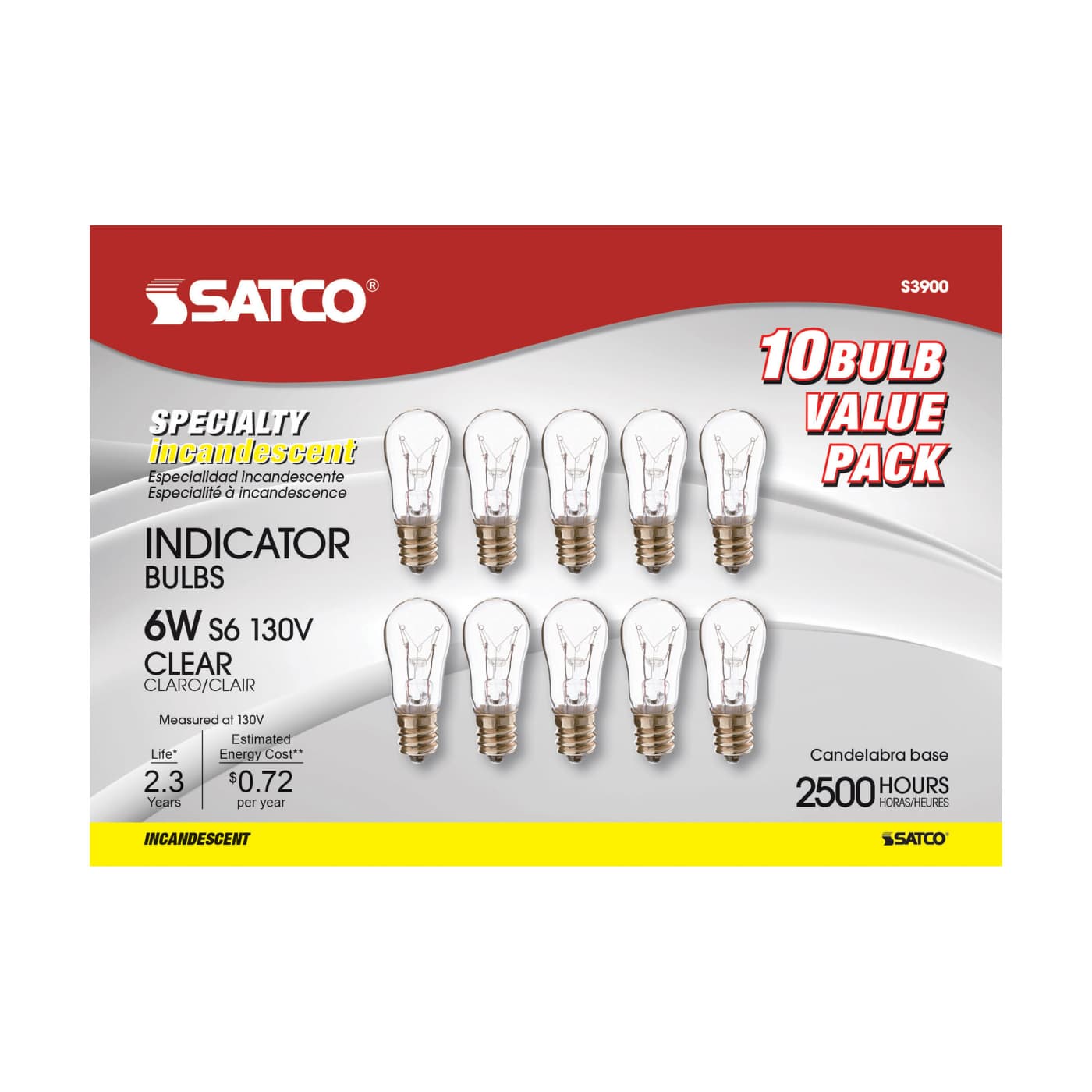 6S6 CLEAR 130V. - S3900