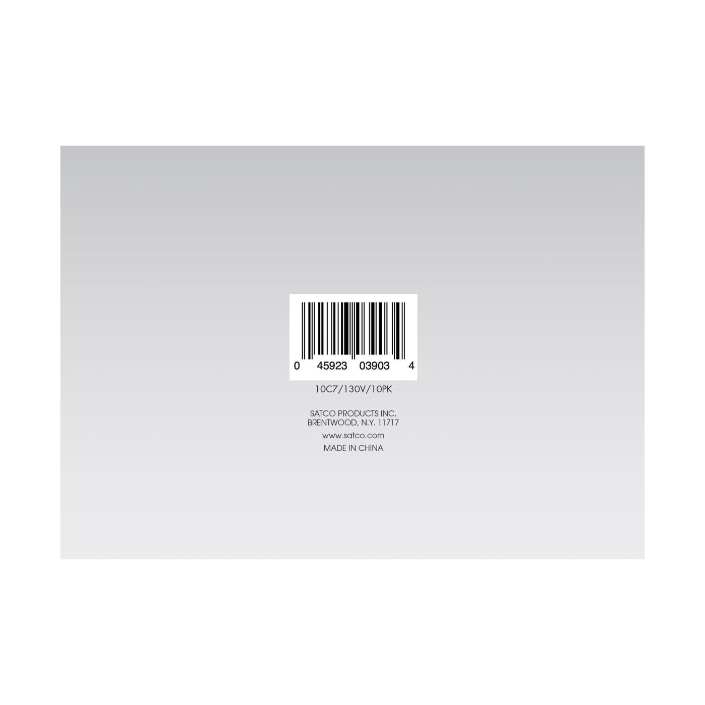 10C7 CLEAR 130V. - S3903