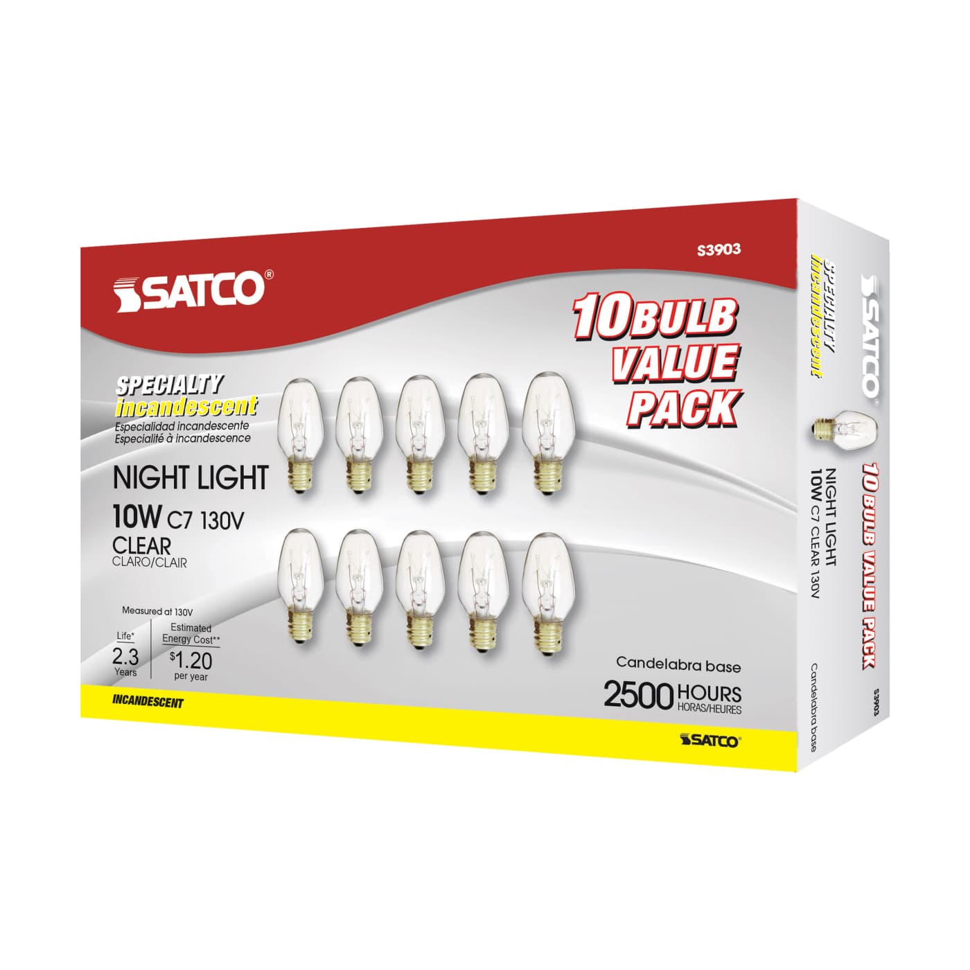 10C7 CLEAR 130V. - S3903