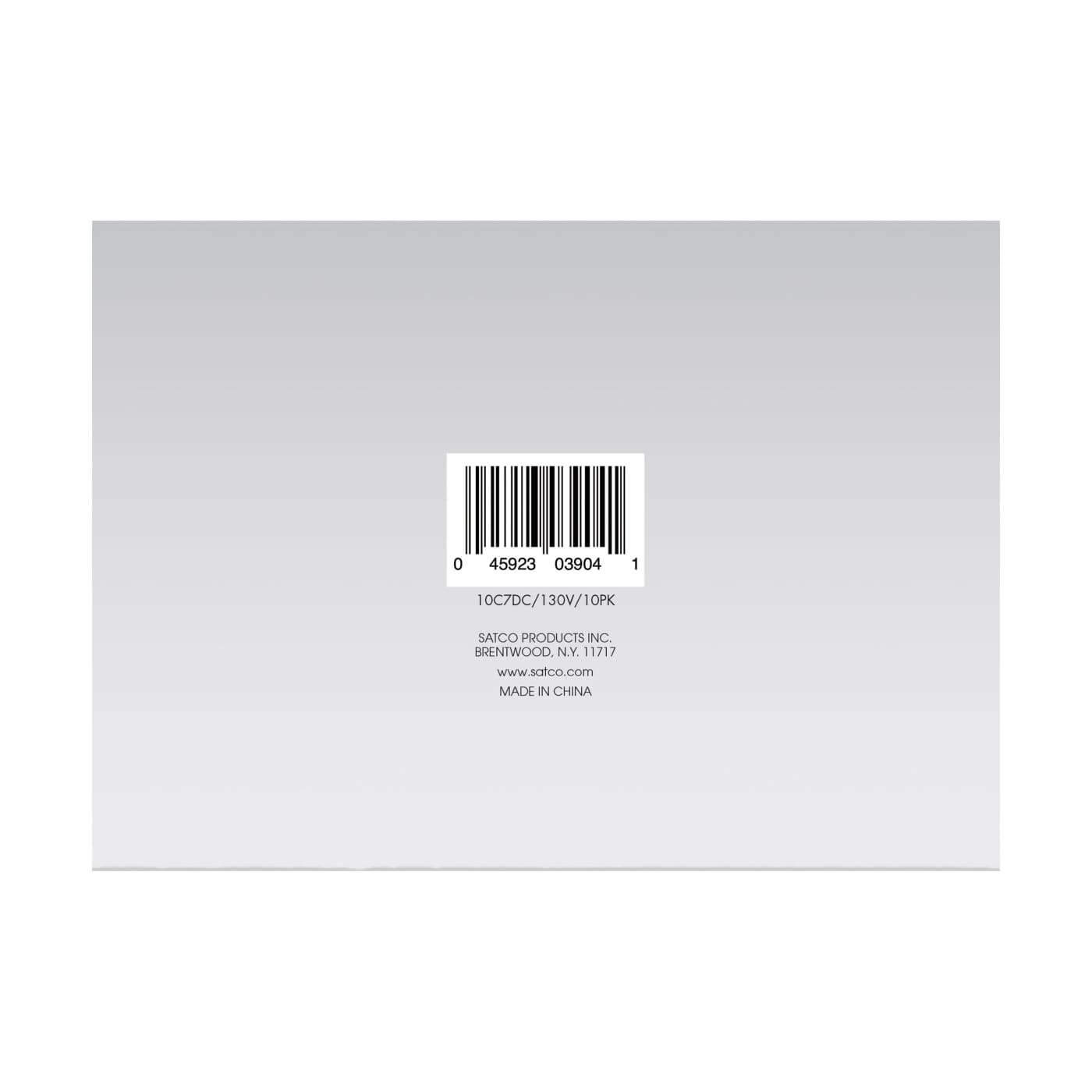 10C7/DC CLEAR 130V. - S3904