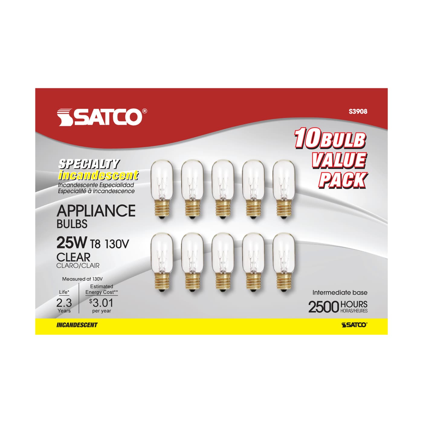 25T8N CLEAR 130V. - S3908