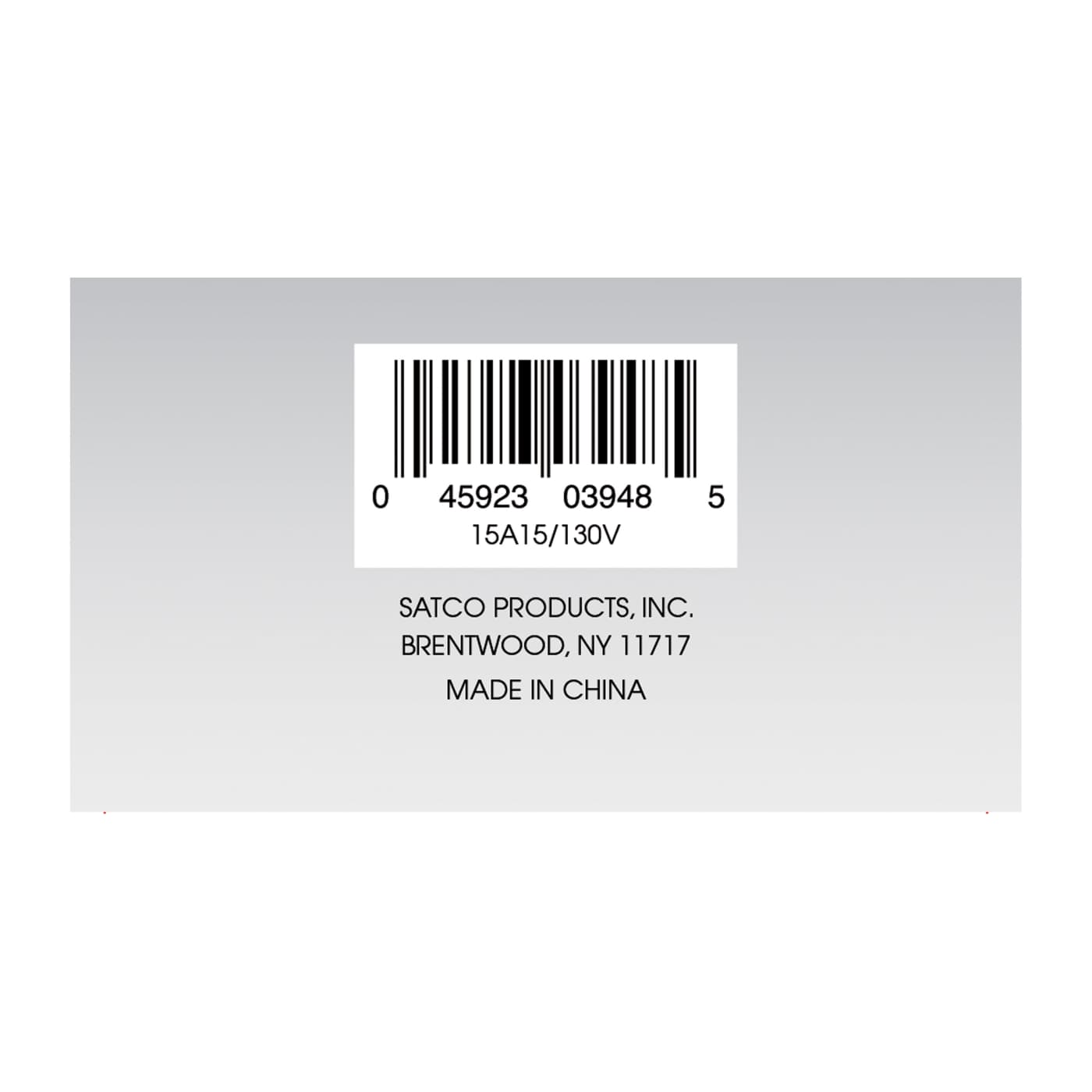 15W A-15 CLEAR MED BASE - S3948