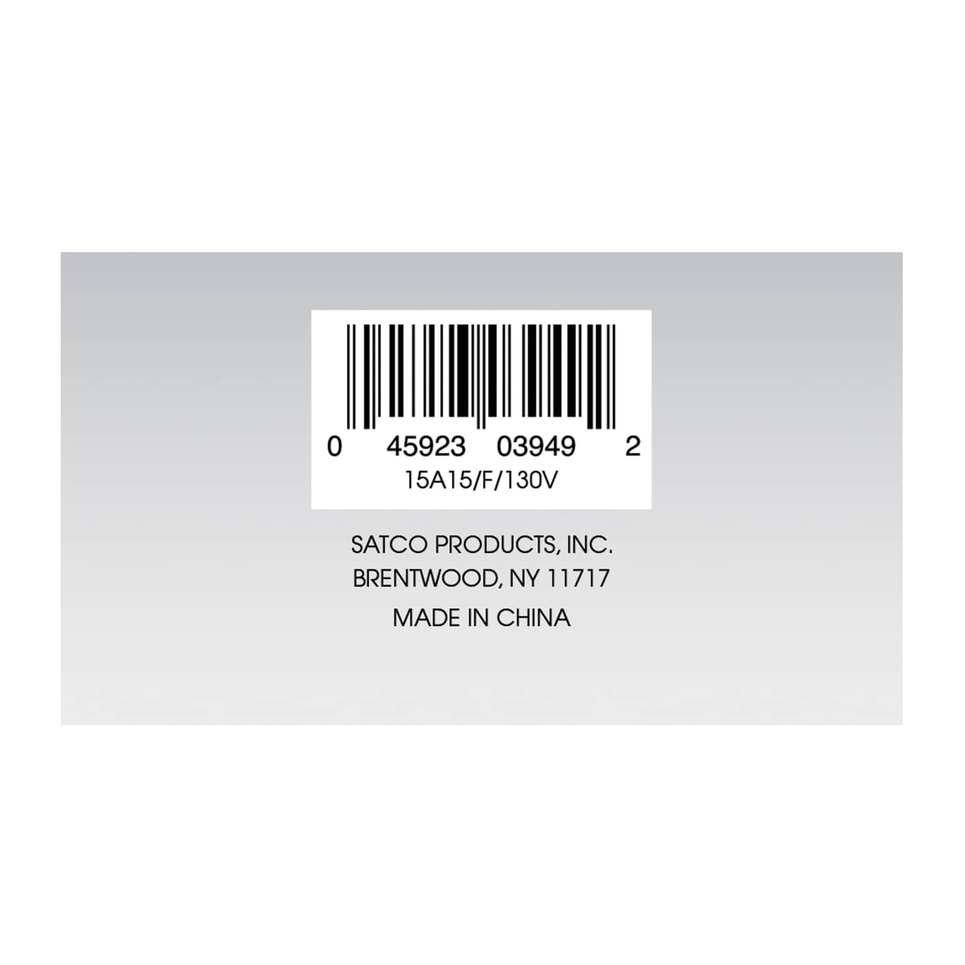 15W A-15 FROSTED MED BASE - S3949