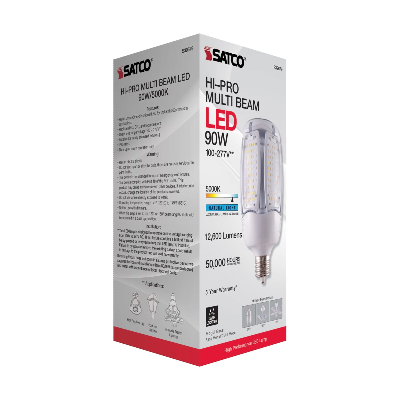 90W/LED/HID/MB-G3/50K/100-277V - S39679