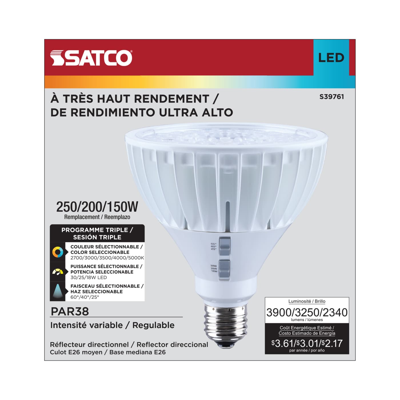 30SPAR38L/8CCT5/WH/MB/DU - S39761