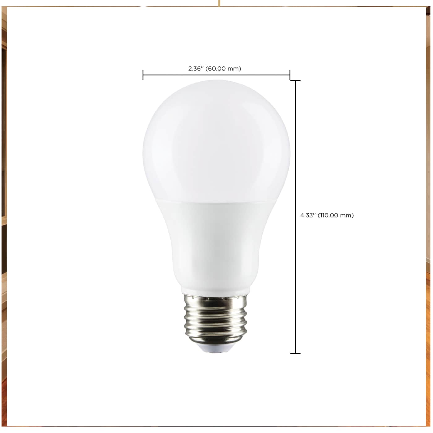 9.8A19/OMNI/220/LED/30K - S39836