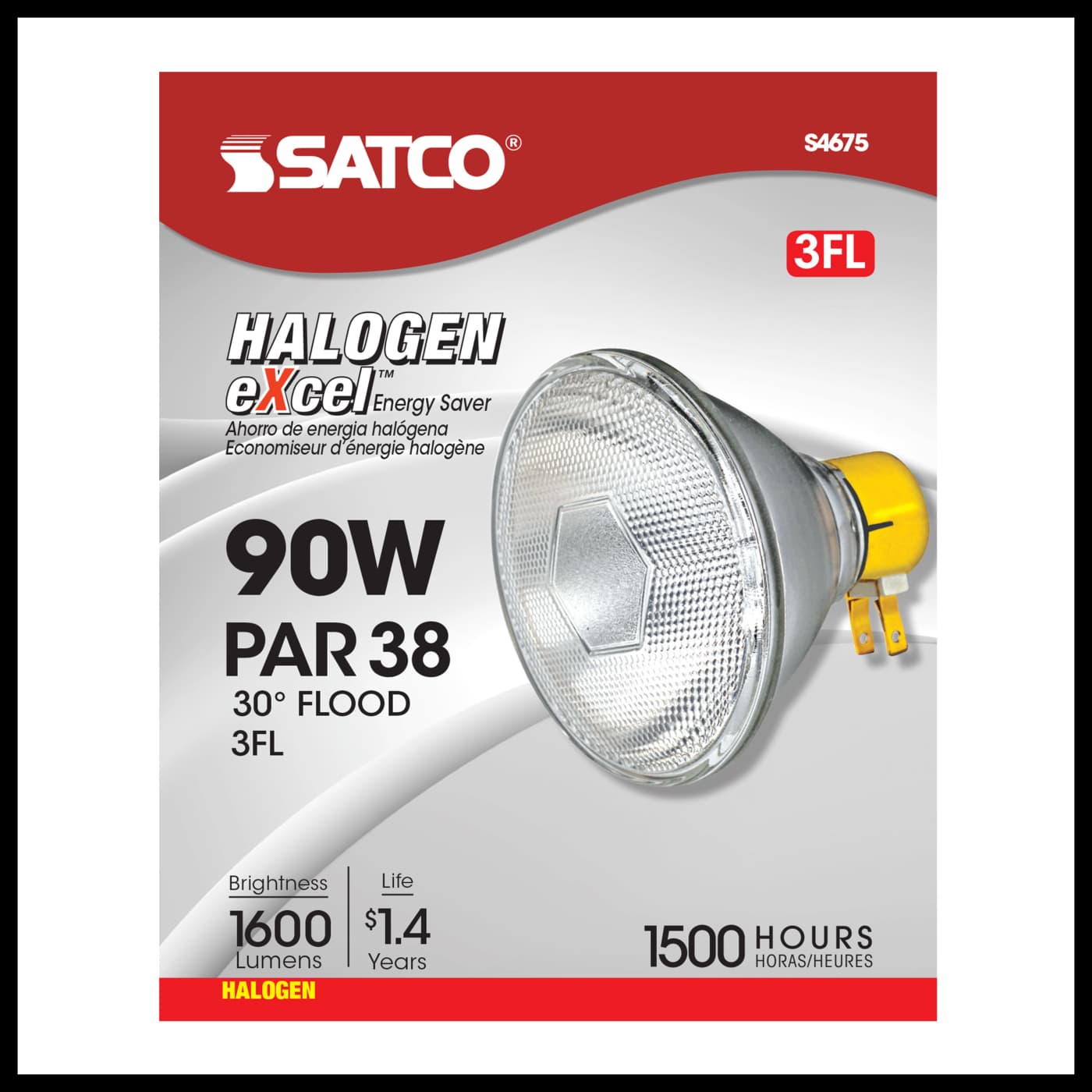 90PAR38/HAL/XEN/3FL 120V - S4675