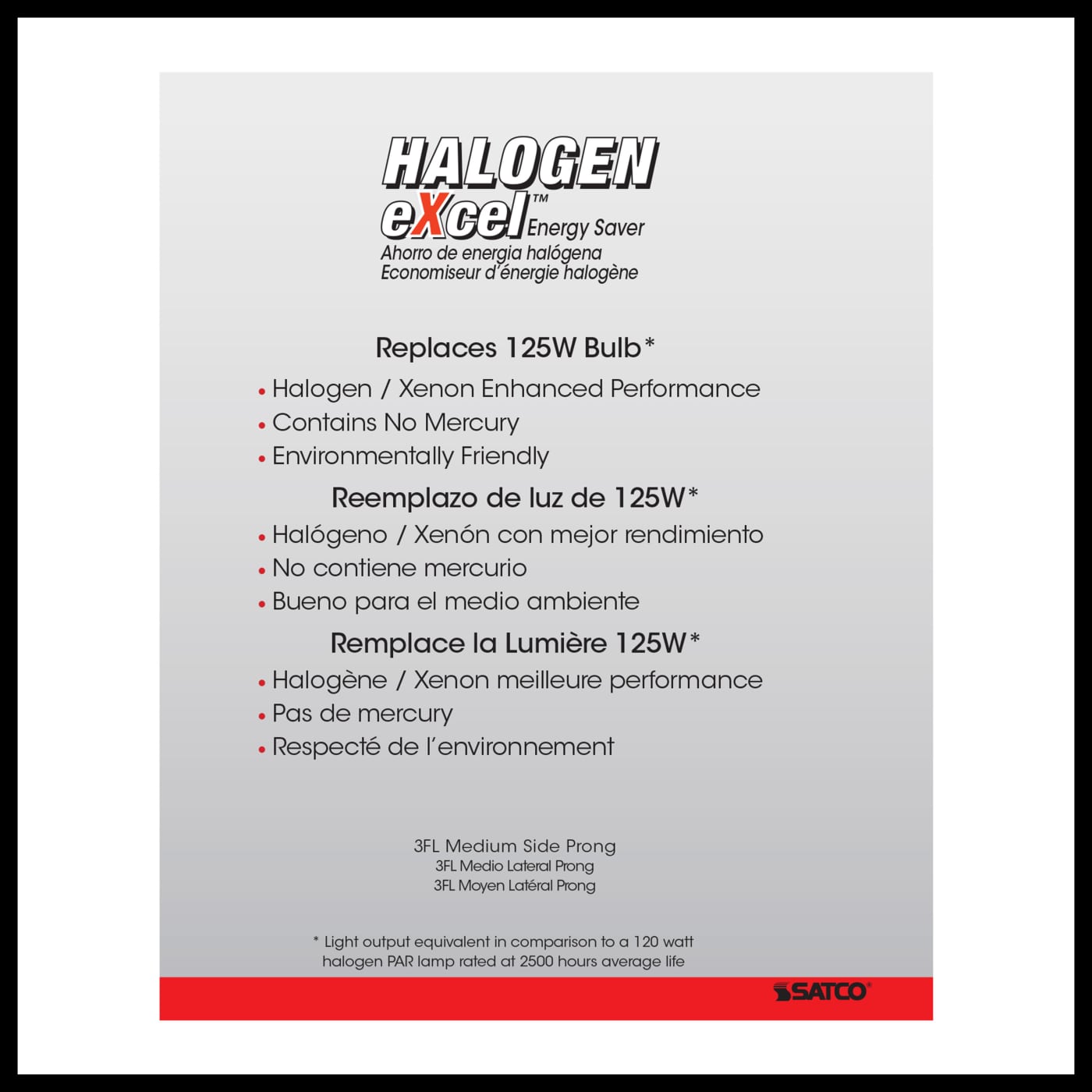 90PAR38/HAL/XEN/3FL 120V - S4675