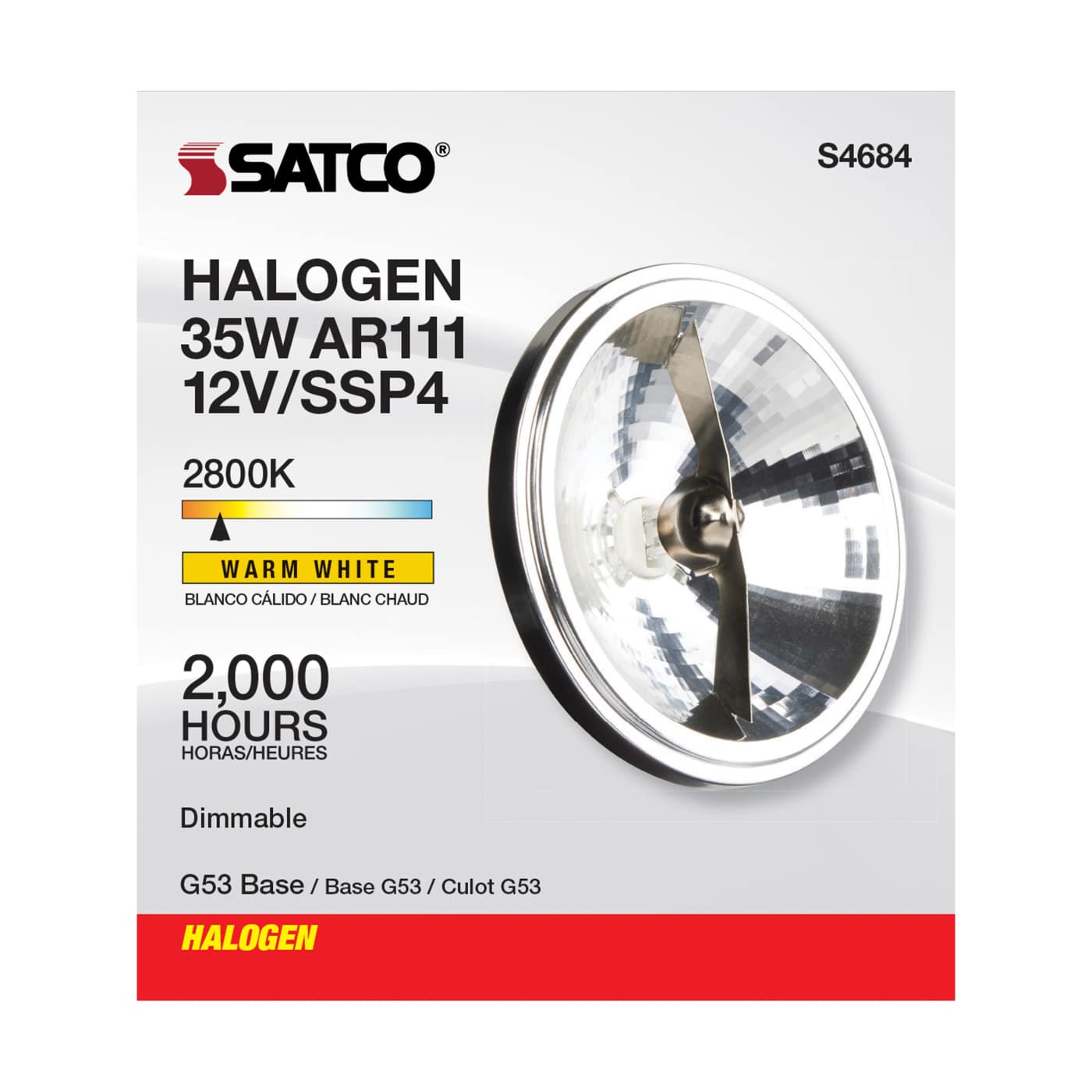 35AR111/4/SSP 12V - S4684