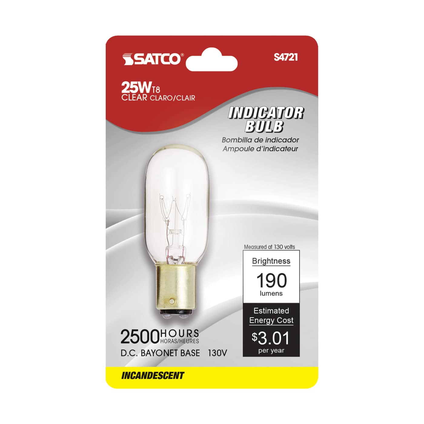 25T8DC CD/1 DC BAY CLR 130V - S4721