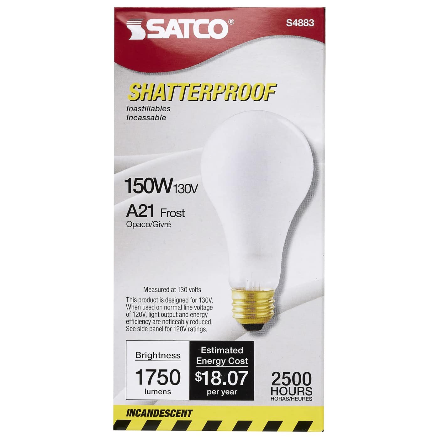 150A21/TF SHATTER PROOF 1PK - S4883