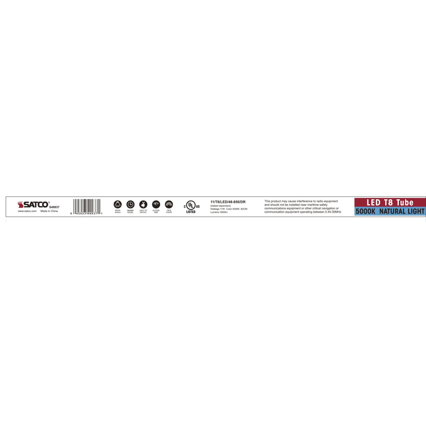 11/T8/LED/48-850/DR - S49937