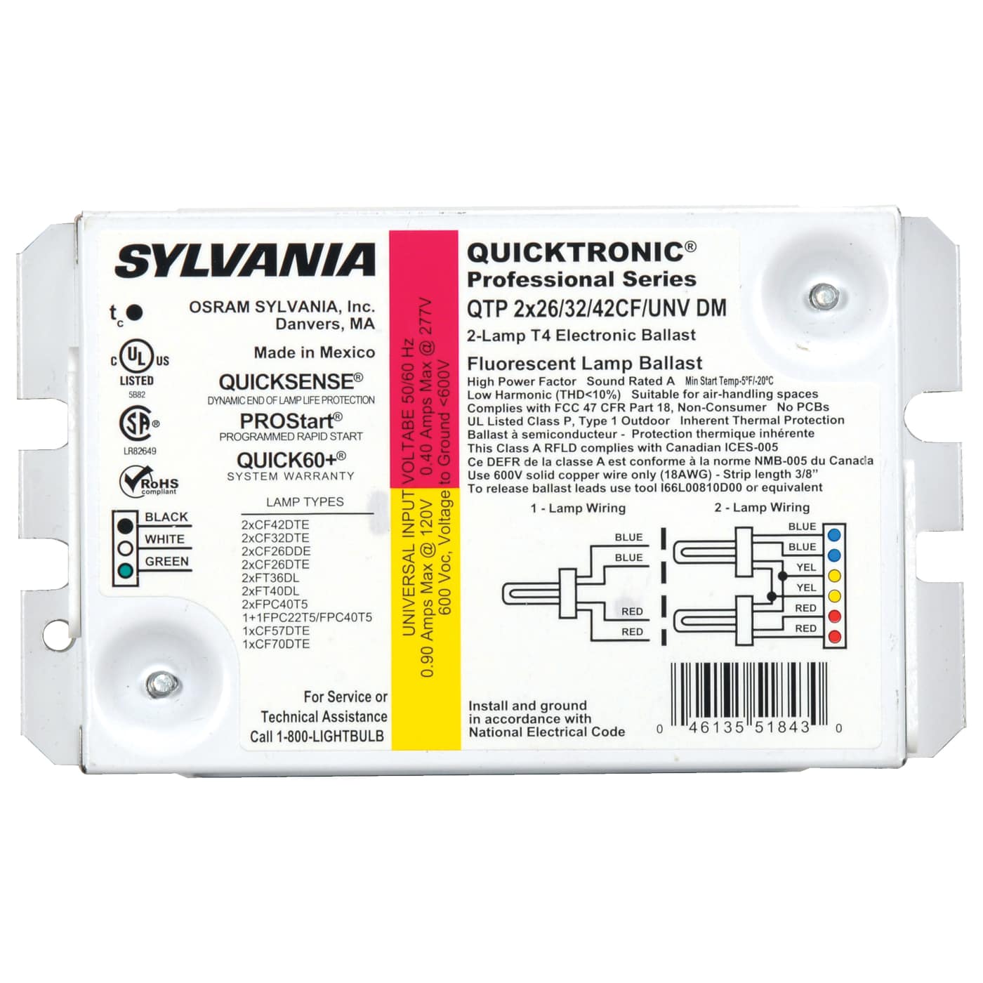 QTP 1/2X26CF/UNV/PEM 51798 - S5233