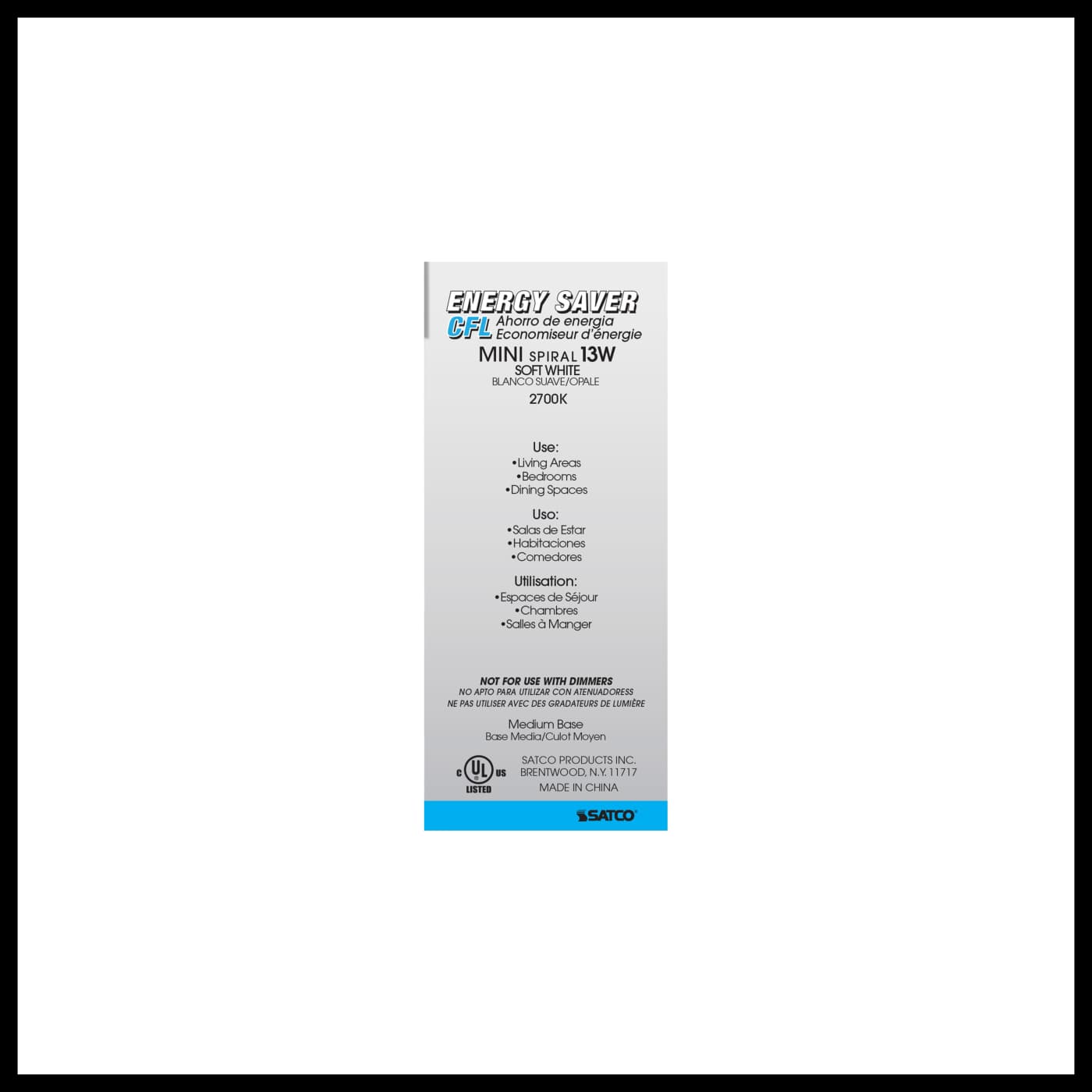 13T2/E26/2700K/120V/4PK - S6235