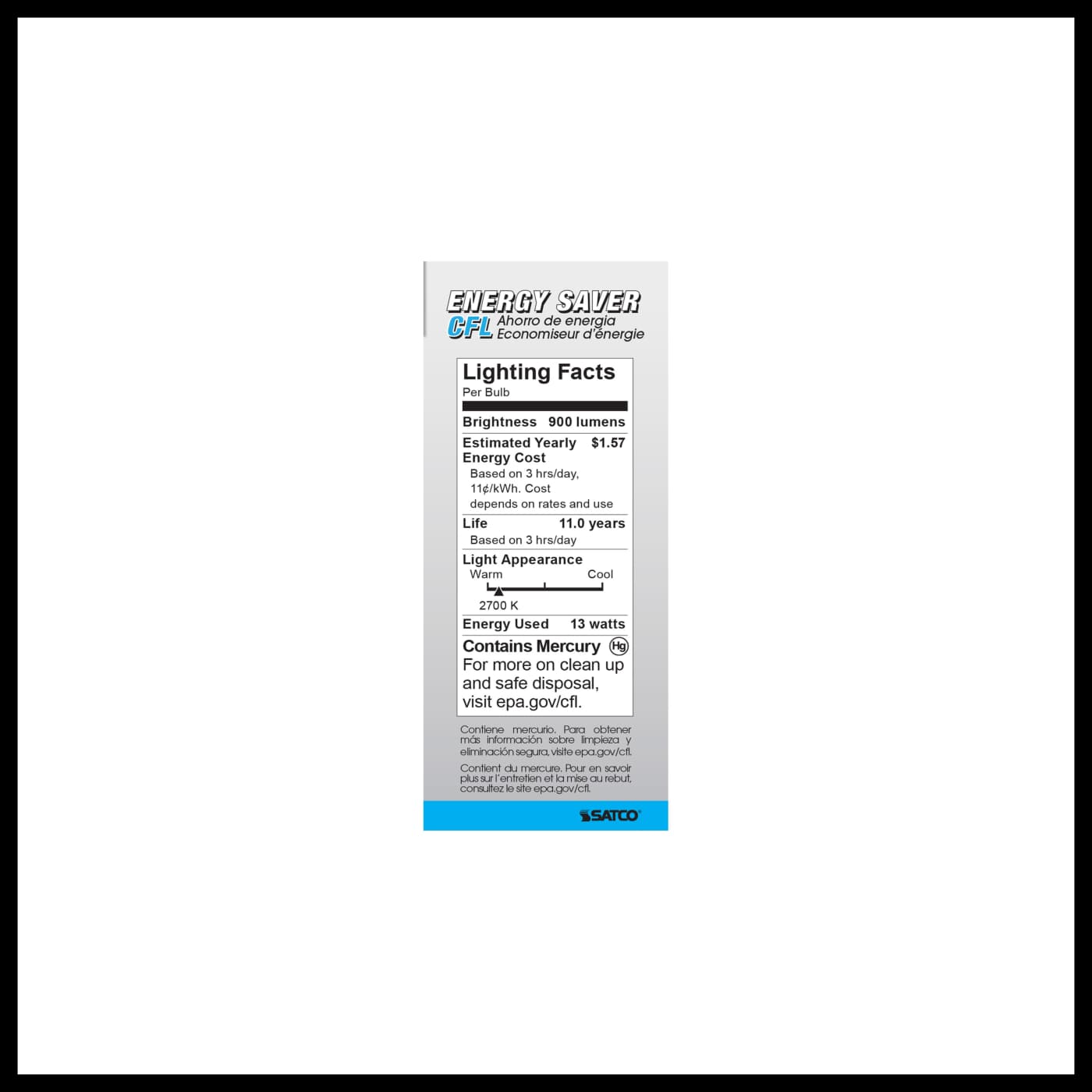 13T2/E26/2700K/120V/4PK - S6235