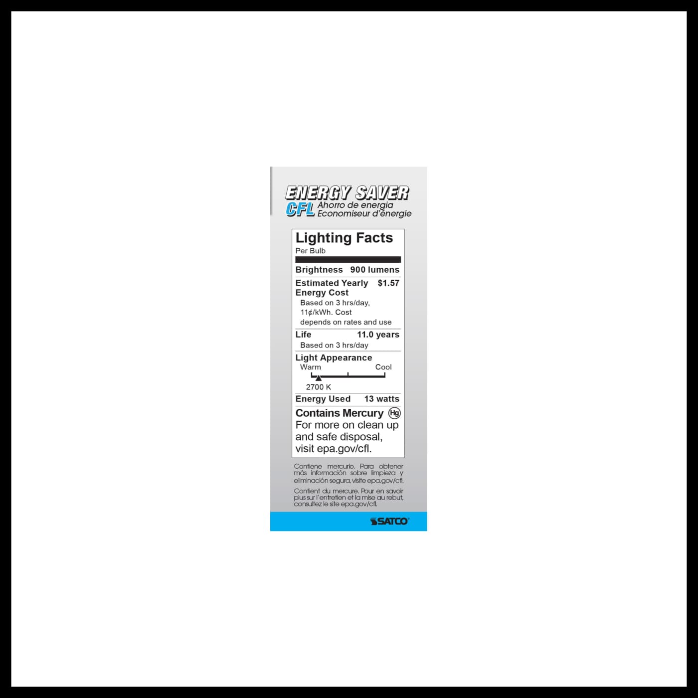 13T2/E26/5000K/120V/4PK - S6237