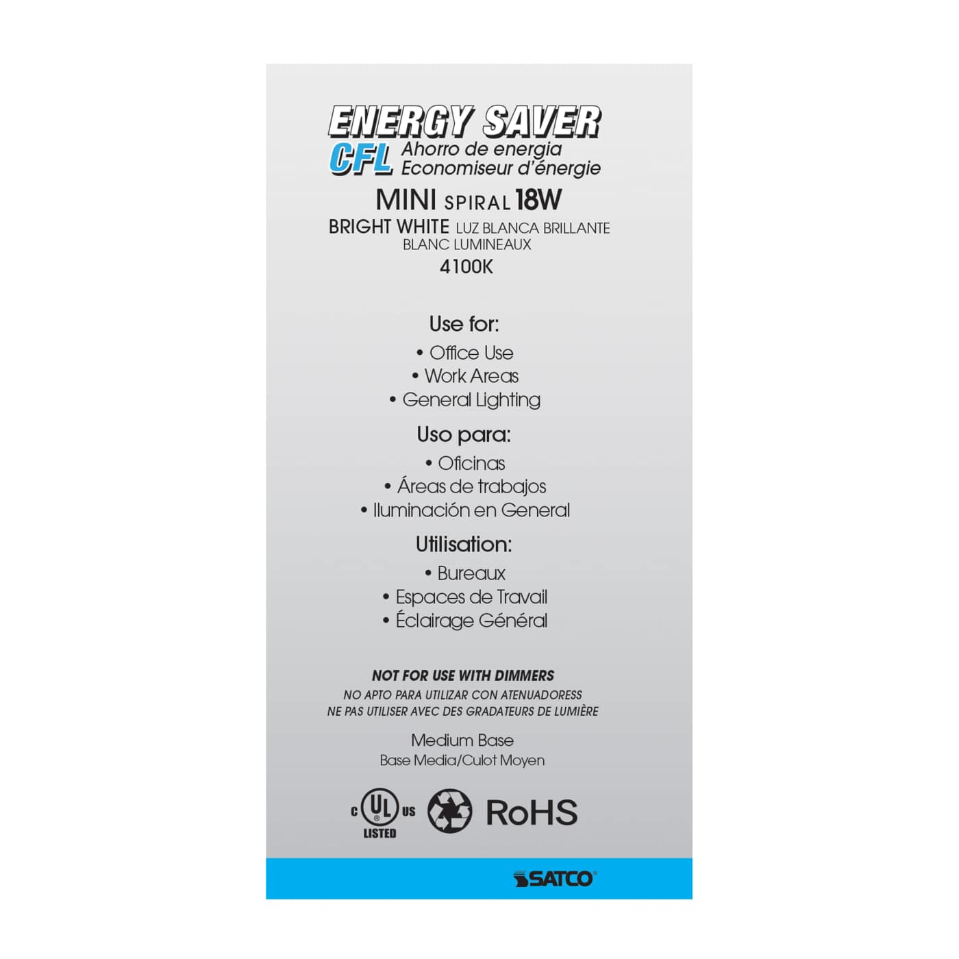 18T2/E26/4100K/120V/3PK - S6272