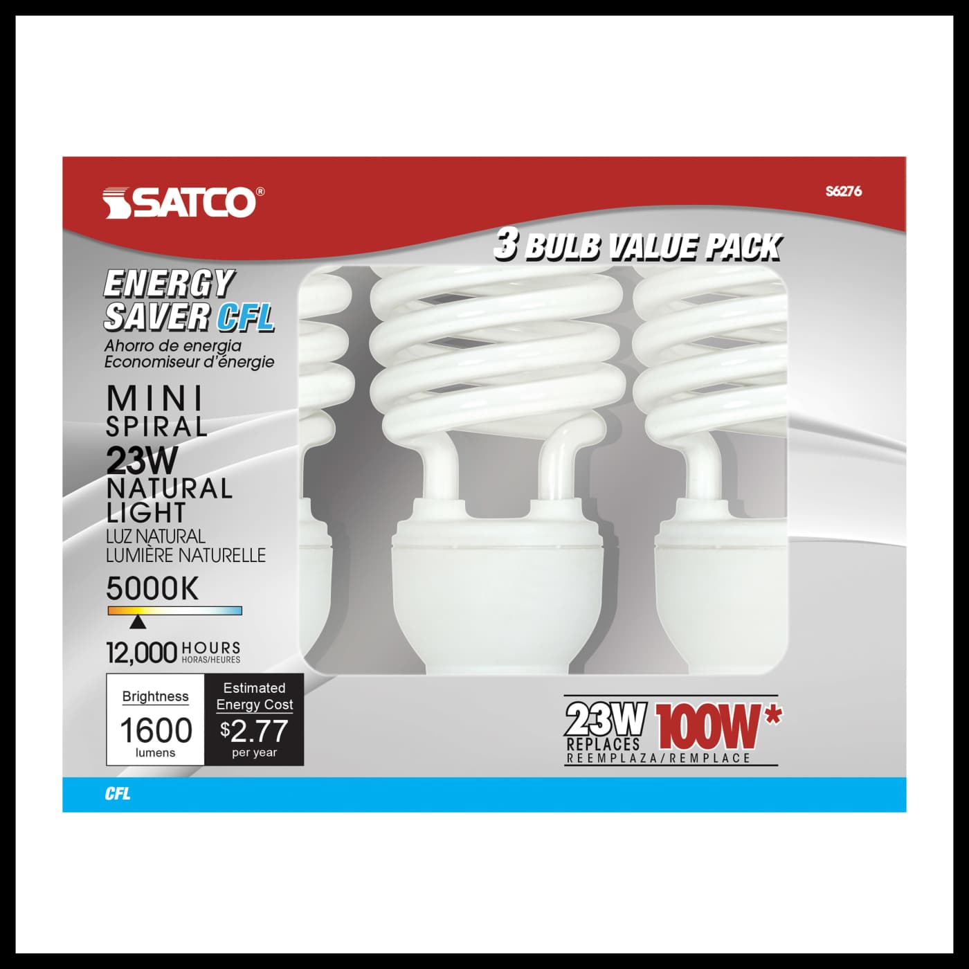 23 WATT T2 MINI SPIRAL E26 120 - S6276