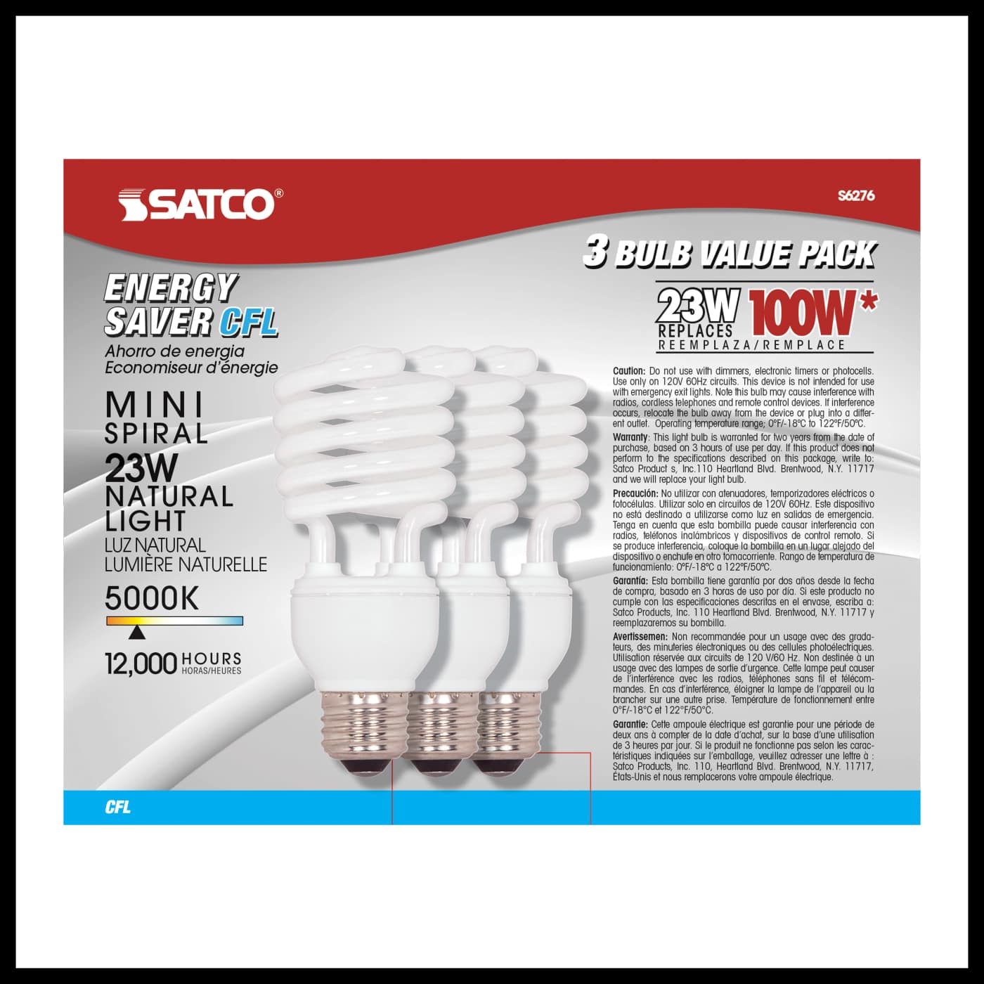 23 WATT T2 MINI SPIRAL E26 120 - S6276