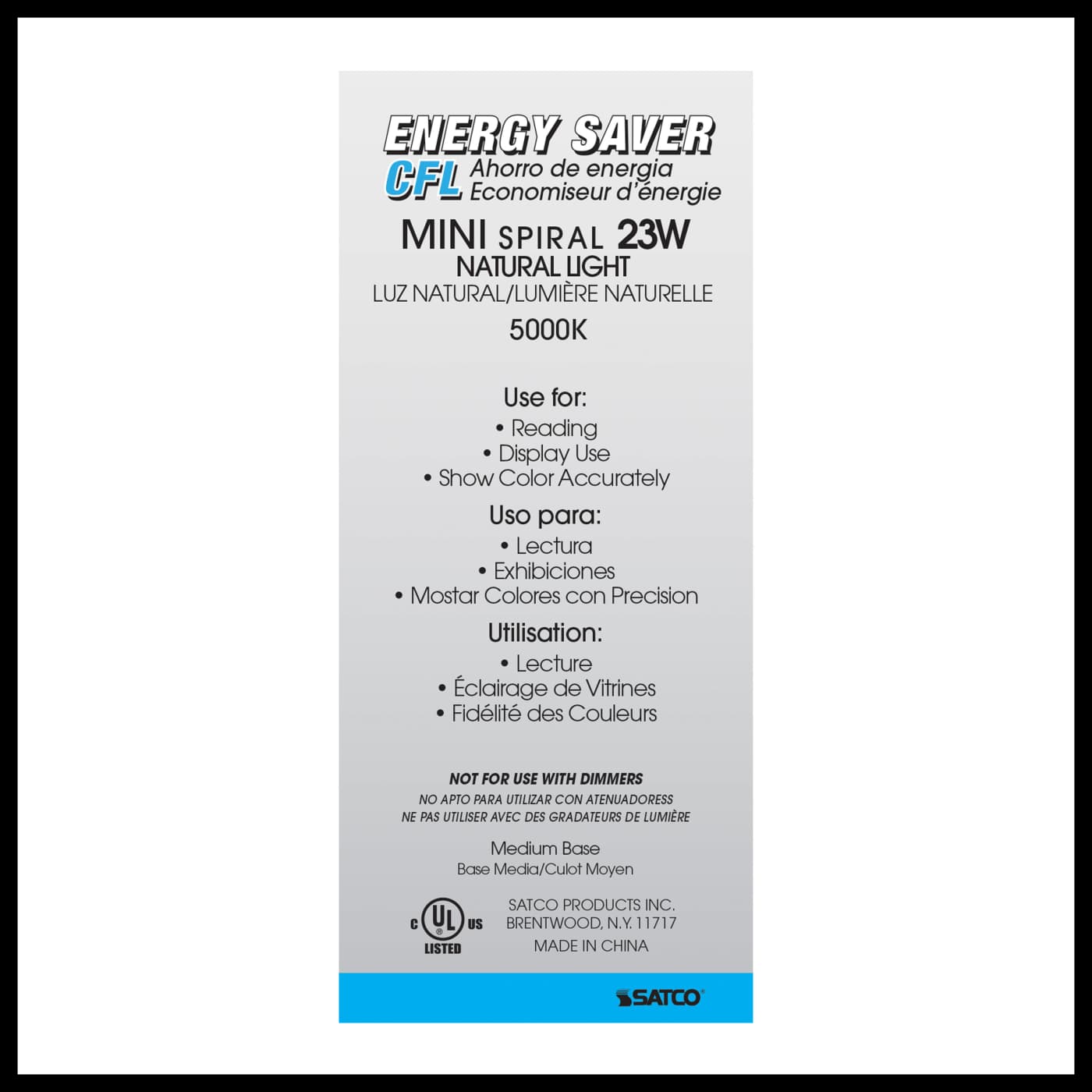 23 WATT T2 MINI SPIRAL E26 120 - S6276