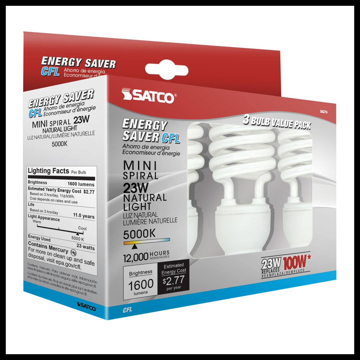 23 WATT T2 MINI SPIRAL E26 120 - S6276