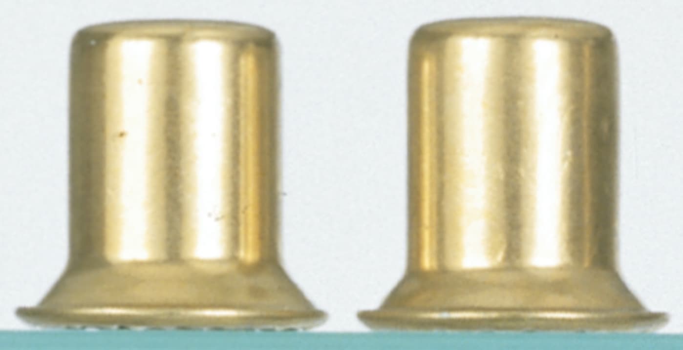 2-1"BRASS FINISH FINIAL - S70-136