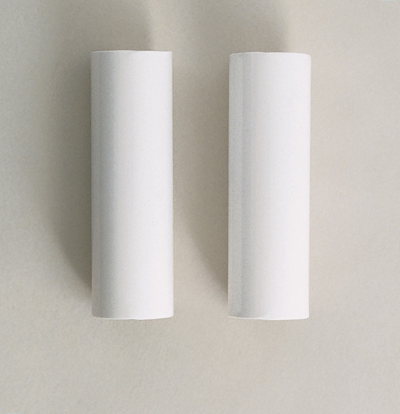 2-4" WH PLS STD CANDLE COV - S70-371