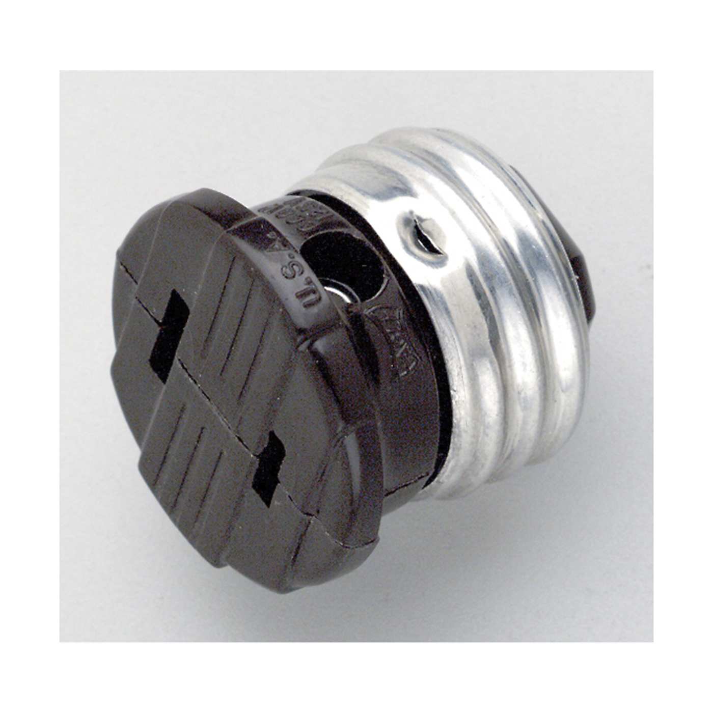 BAKELITE BROWN FEMALE SCREW PL - S70-542