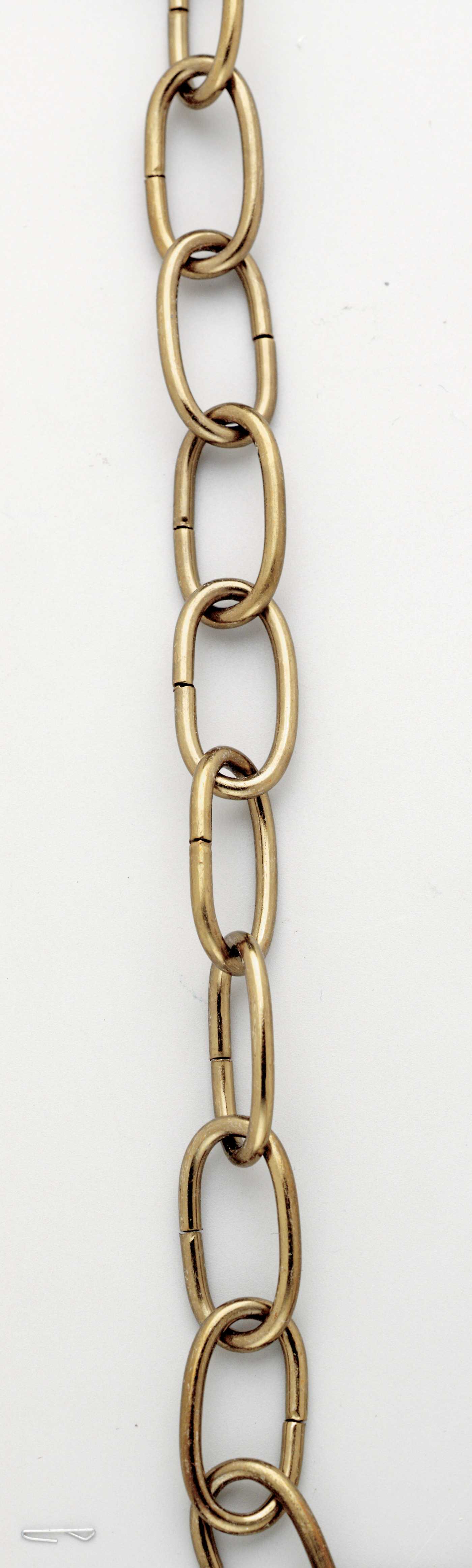 1 YD 8 GAUGE ANT BR CHAIN - S70-570