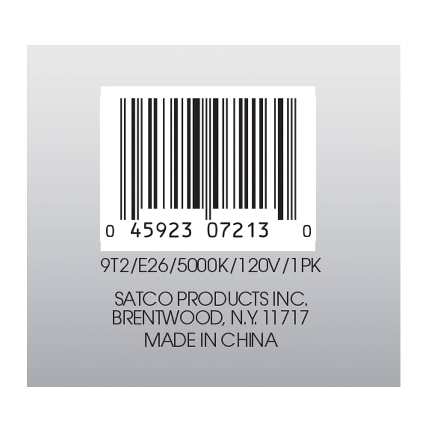 9T2/E26/5000K/120V/1PK - S7213