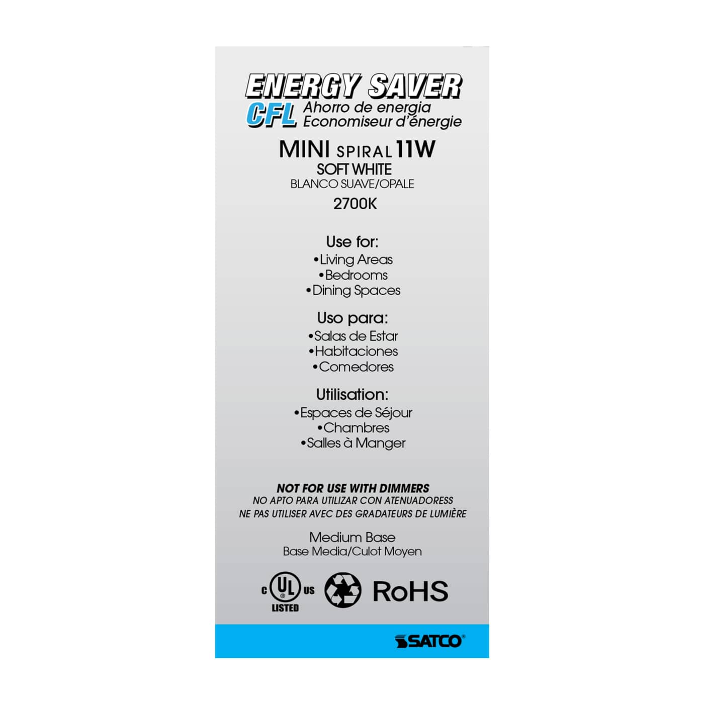 11T2/E26/2700K/120V/1PK - S7214