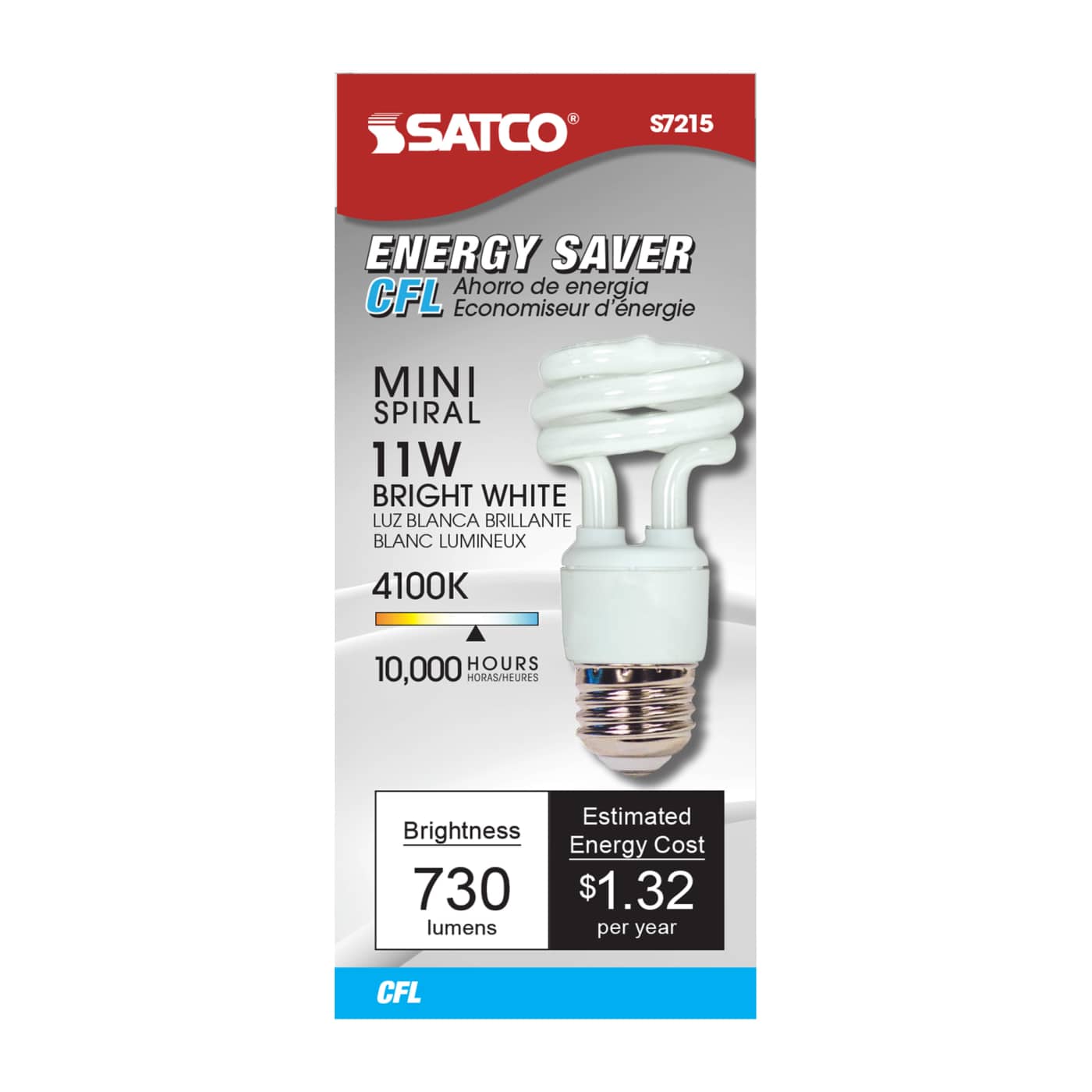 11T2/E26/4100K/120V/1PK - S7215