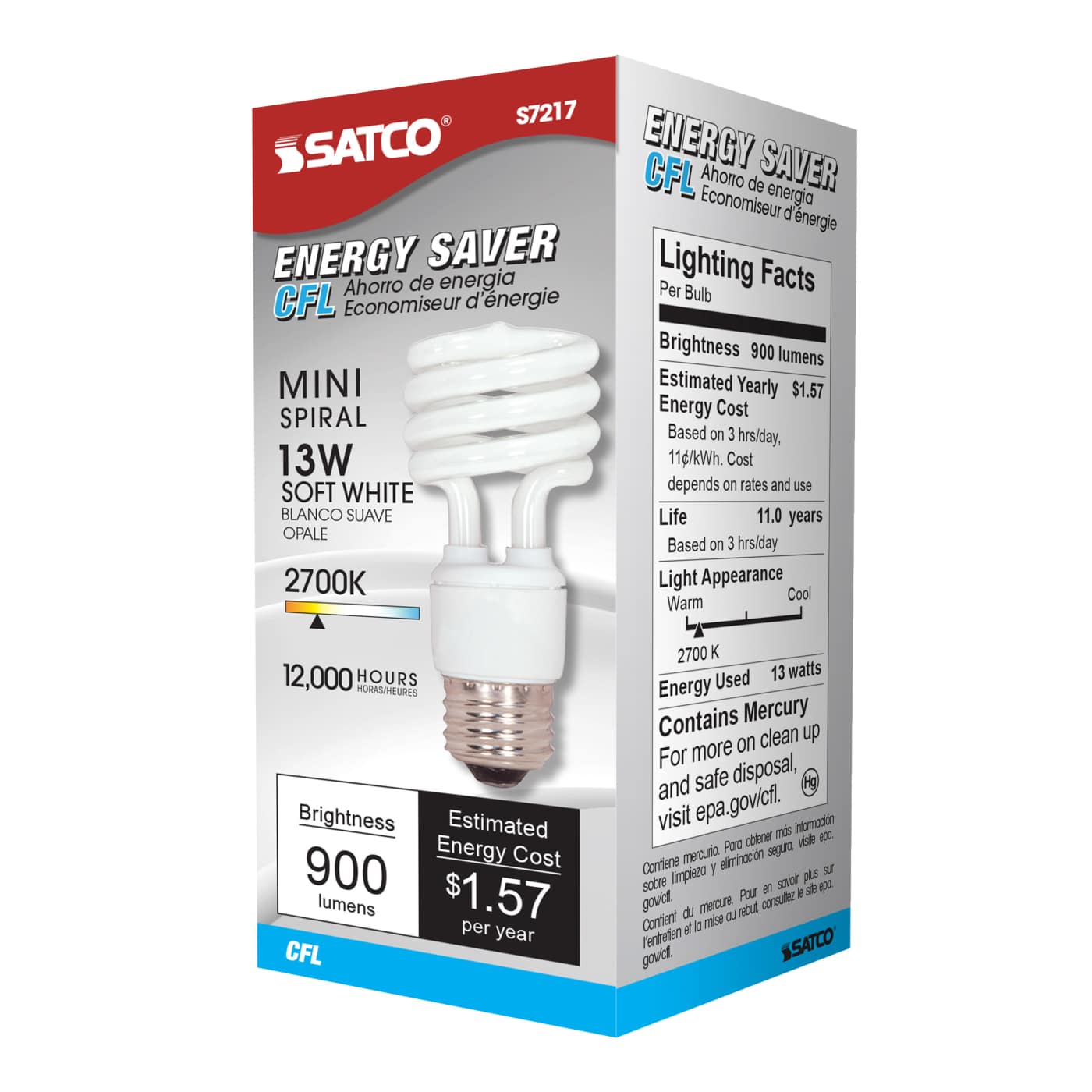 13T2/E26/2700K/120V/1PK - S7217