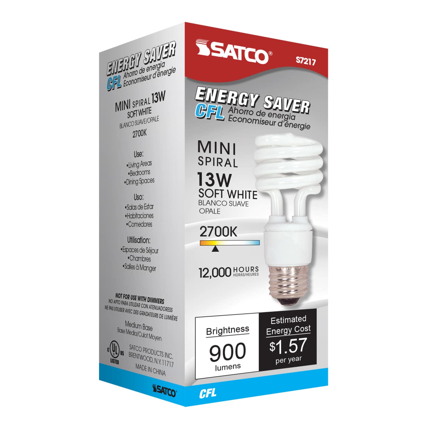 13T2/E26/2700K/120V/1PK - S7217