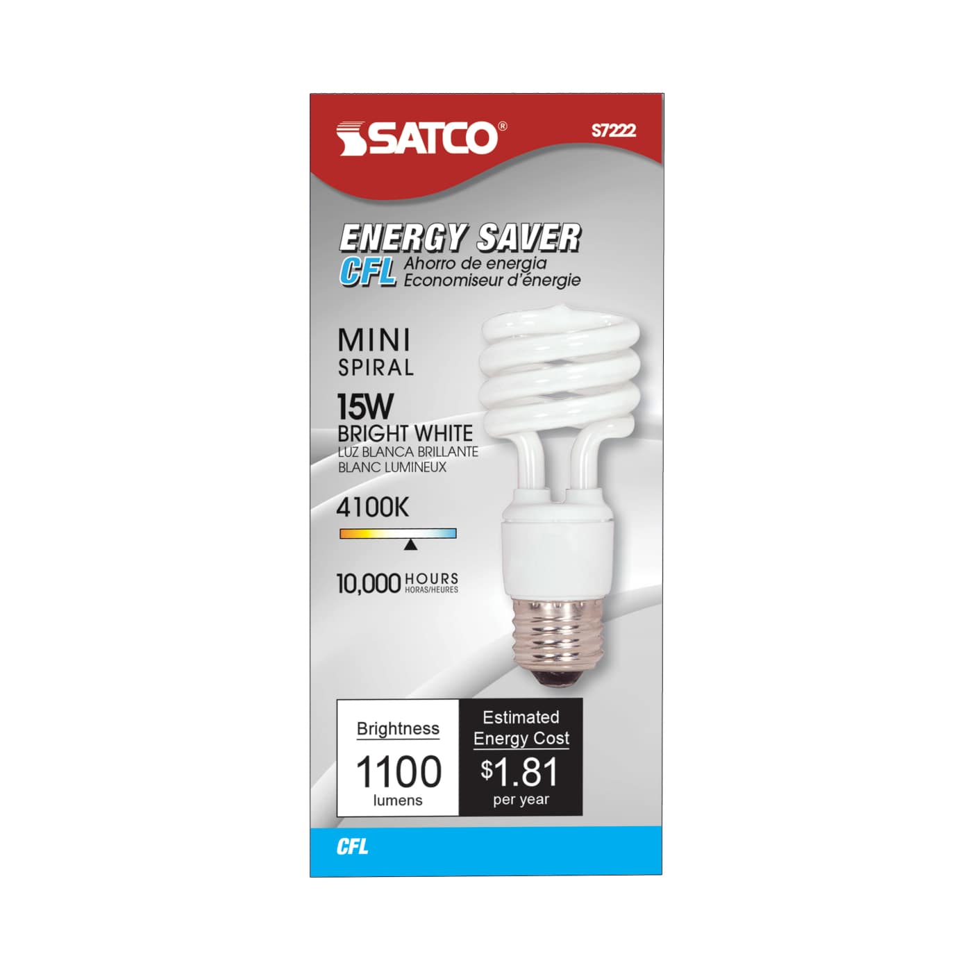 15T2/E26/4100K/120V/1PK - S7222