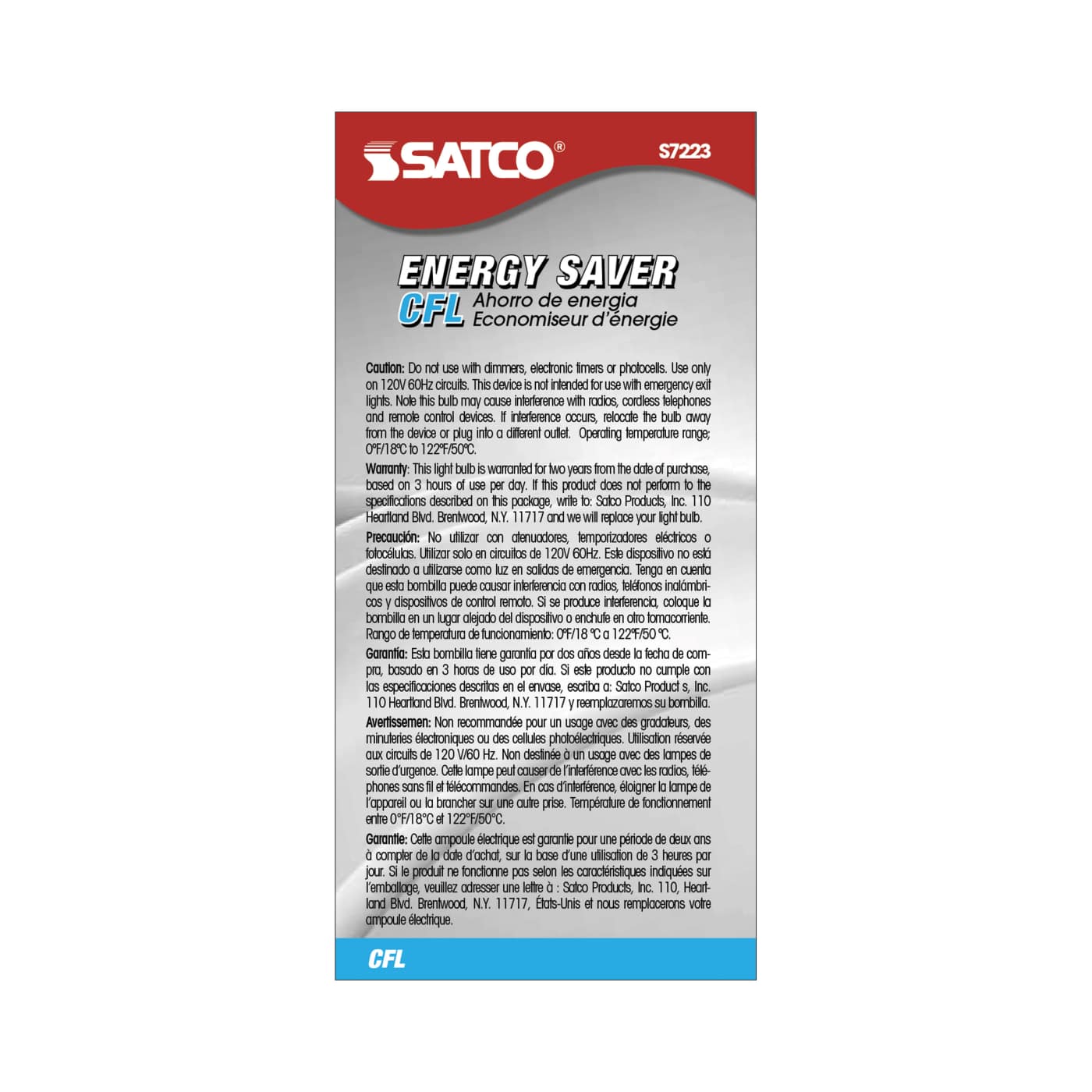 15T2/E26/5000K/120V/1PK - S7223