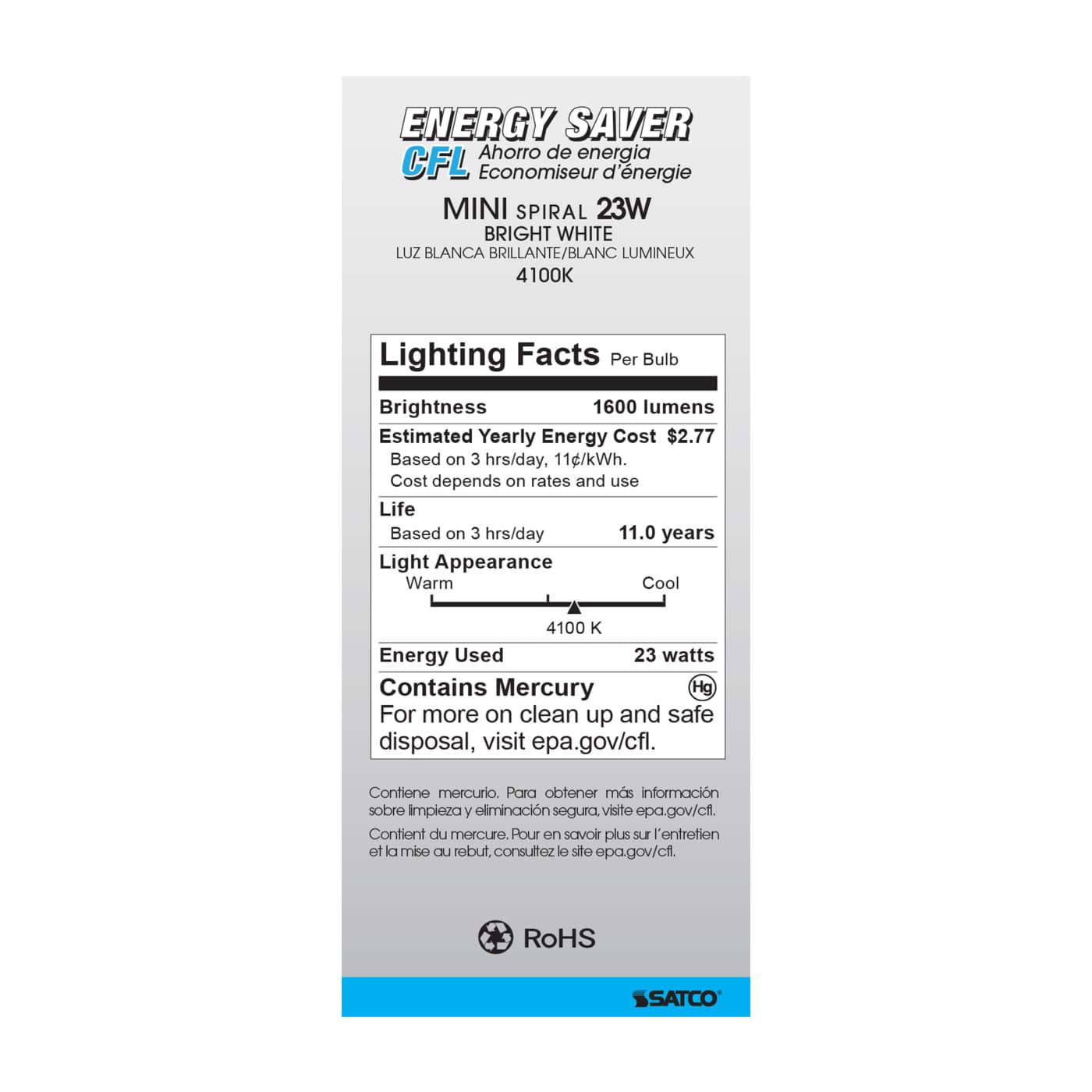 23T2/E26/4100K/120V/1PK - S7228