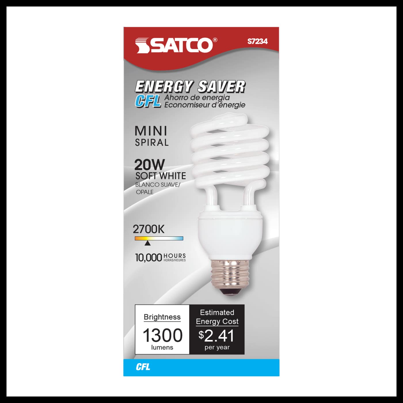 20T2/E26/2700K/120V/1PK - S7234