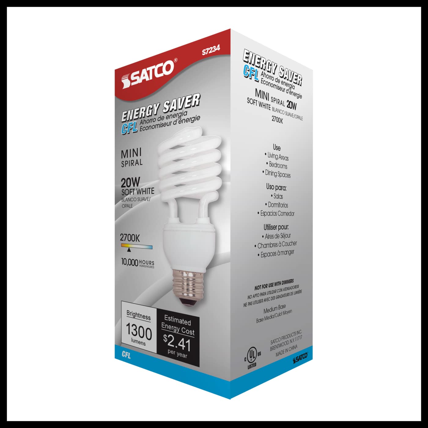 20T2/E26/2700K/120V/1PK - S7234