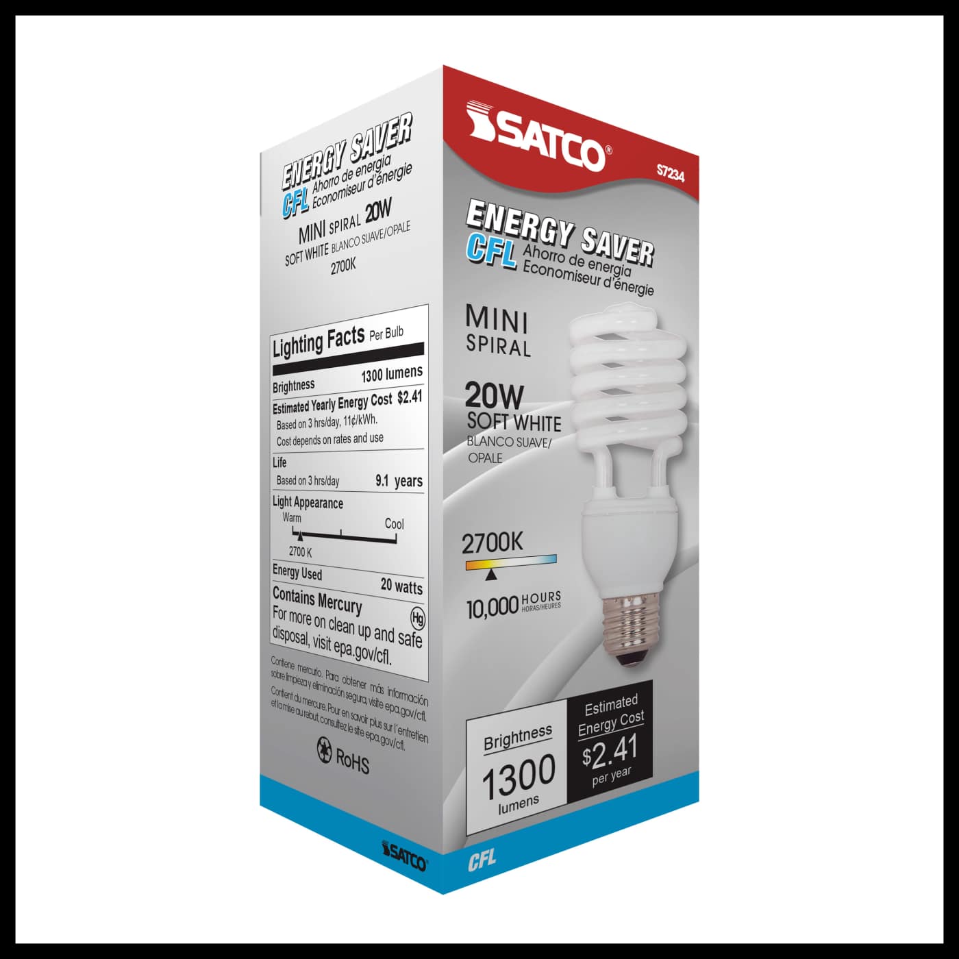 20T2/E26/2700K/120V/1PK - S7234