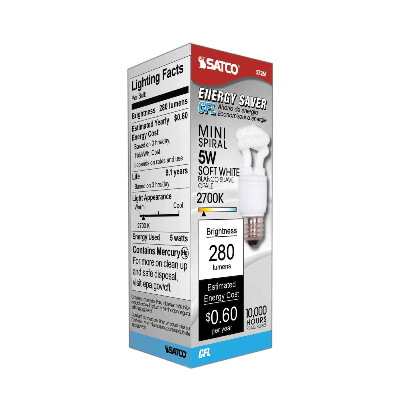 5T2/E26/2700K/120V/1PK - S7261