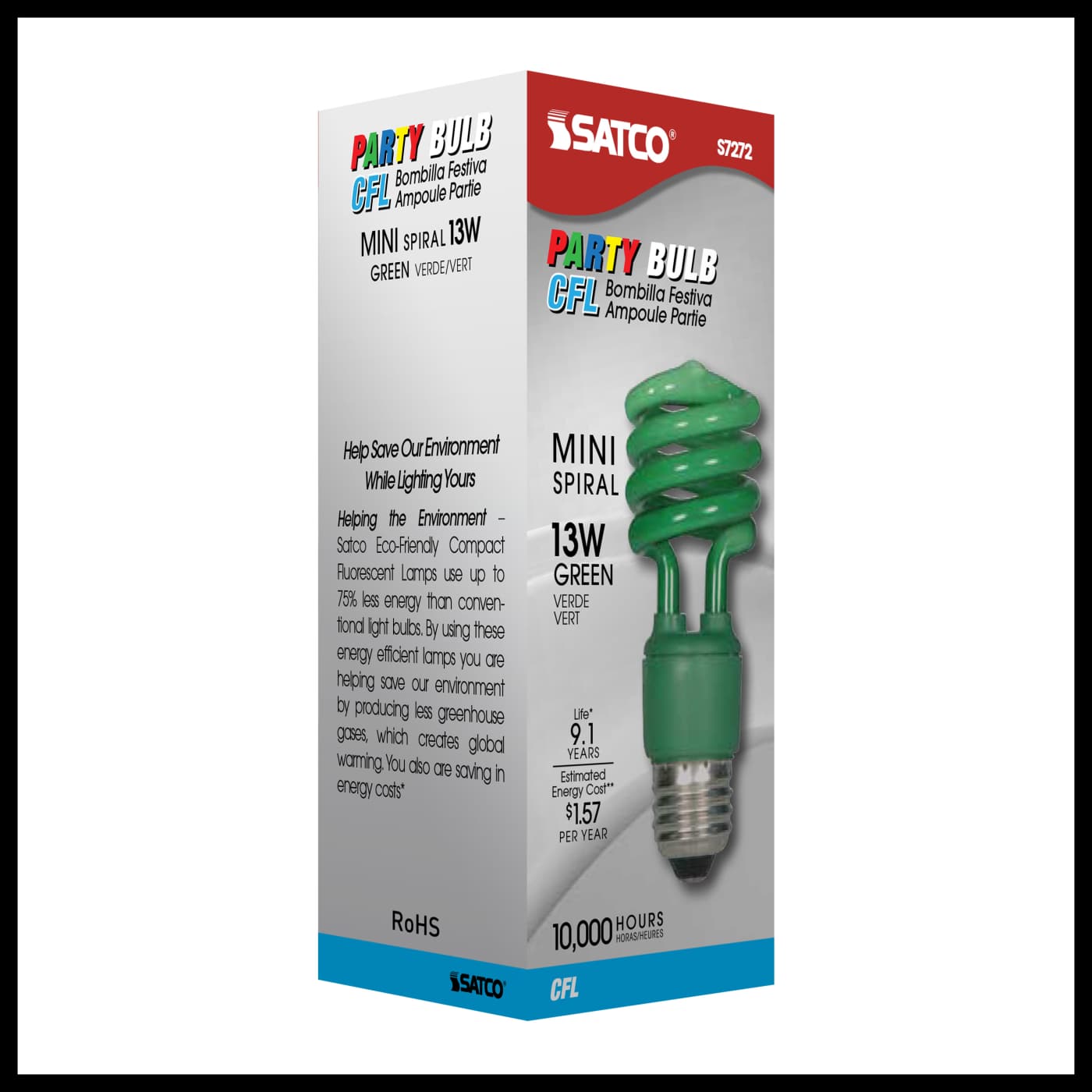 13T2/E26/GREEN/120V/1PK - S7272